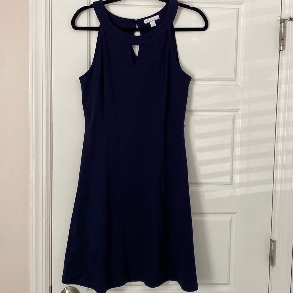 Navy Blue Dress New York & Company Size M